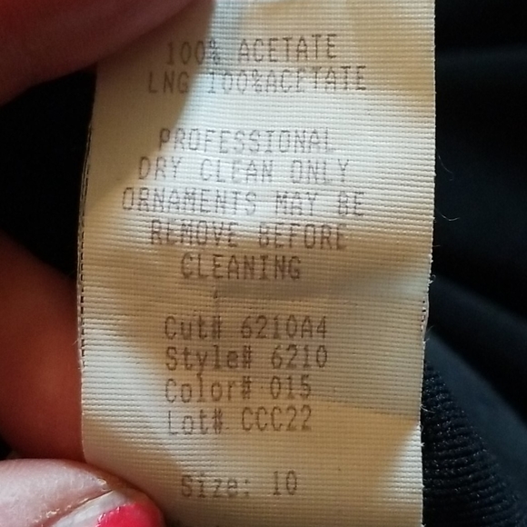 Sexy long black dress - Picture 10 of 11